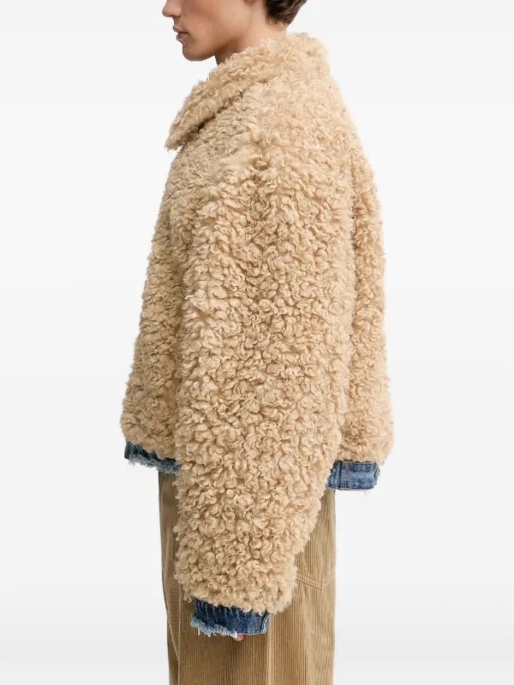 Daily Paper Faux Fur Reversible Jacket - Picture 5 of 9